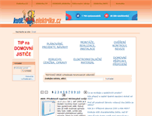 Tablet Screenshot of kutil.elektrika.cz