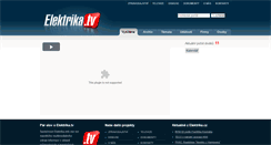 Desktop Screenshot of elektrika.tv